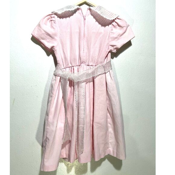 Rare Editions girls dress pink cottage kids size 4 spot flow - Picture 2 of 9